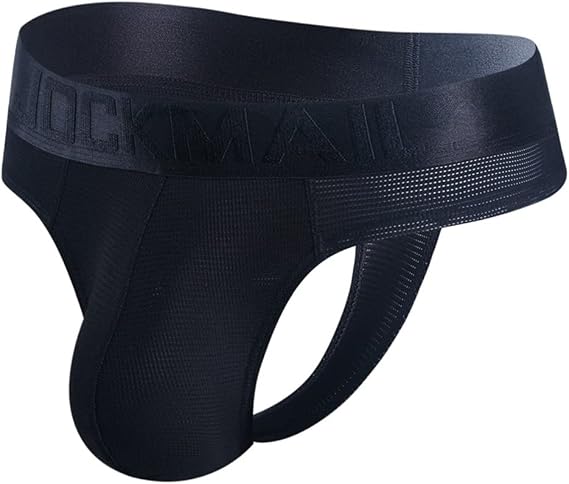 JOCKMAIL Jockstrap Athletic Supporters Bikini Underwear for Men Jock Strap Male Underwear for Gym Sport