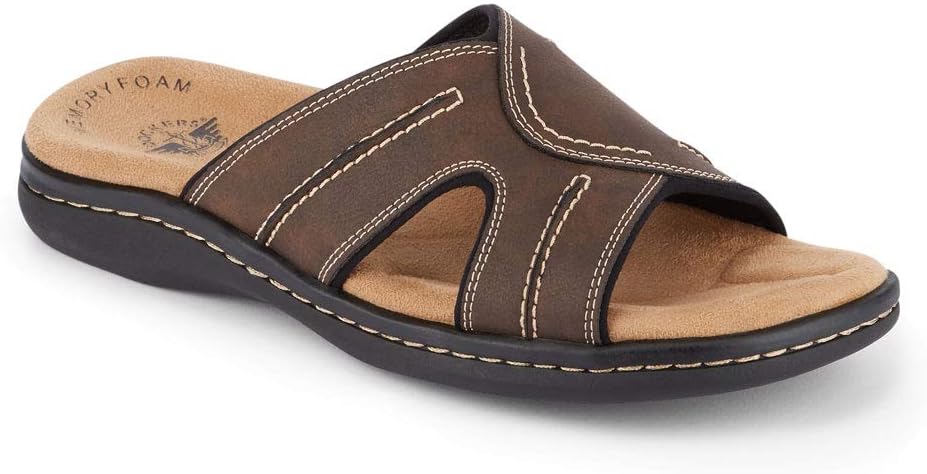 DOCKERS Mens Sunland Casual Slip-On Slide Sandals