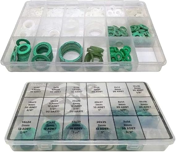428 Piece Klingirit and Plastic Gasket Set