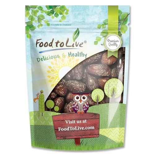 Medjool Dates, 2 Pounds Non-GMO Verified, Raw, Vegan, Sirtfood