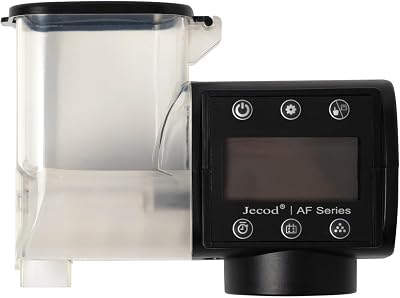 Jebao Automatic Fish Feeder for Aquarium, Battery-Operated AF-250