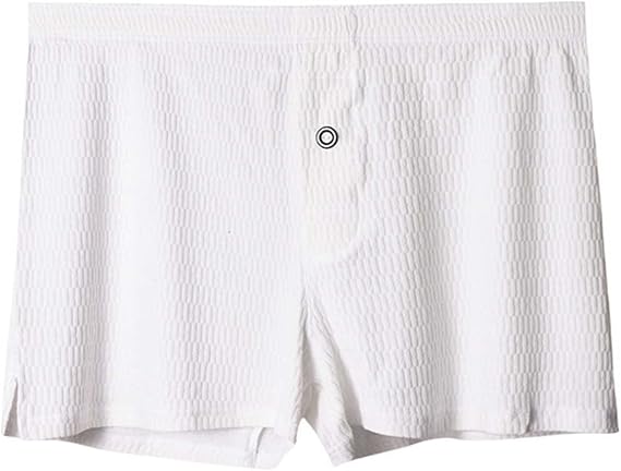 Men's Relaxed Fit Cotton Boxer Briefs Fashion Elastic Waistband Soft Comfy Underwear Solid Color Breathable Briefs