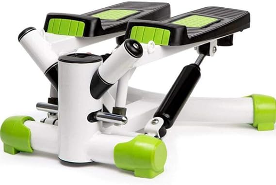 Stair Stepper Stand Up Exercise Bike Mini Elliptical Trainers Stepper Pedal w,Adjustable Resistance and LCD Display Air Climber Step Exercise Machine with Resistance Efficency
