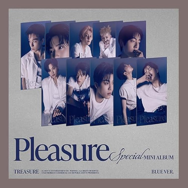 TREASURE PLEASURE Special Mini Album Blue Ver. - HARUTO Ver.