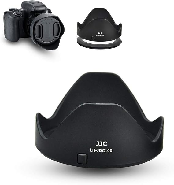 67mm Lens Hood Shade & Filter Adapter for Canon PowerShot SX70 HS SX540 HS SX530 HS SX520 HS G3 X SX60 HS SX50 HS SX40 HS SX30 is SX20 is Replaces Canon LH-DC100 & FA-DC67B