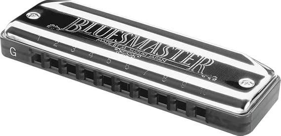 Suzuki MR-250-EB Bluesmaster 10-Hole Diatonic Harmonica Key of Eb