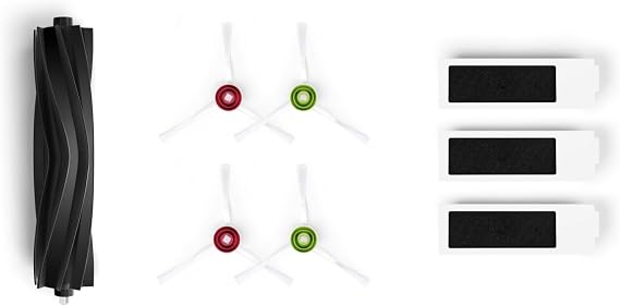 ECOVACS Deebot Accessory Pack (Replacement Brushes and Filters) for Deebot T20 Omni Robot Vacuum and mop Cleaner