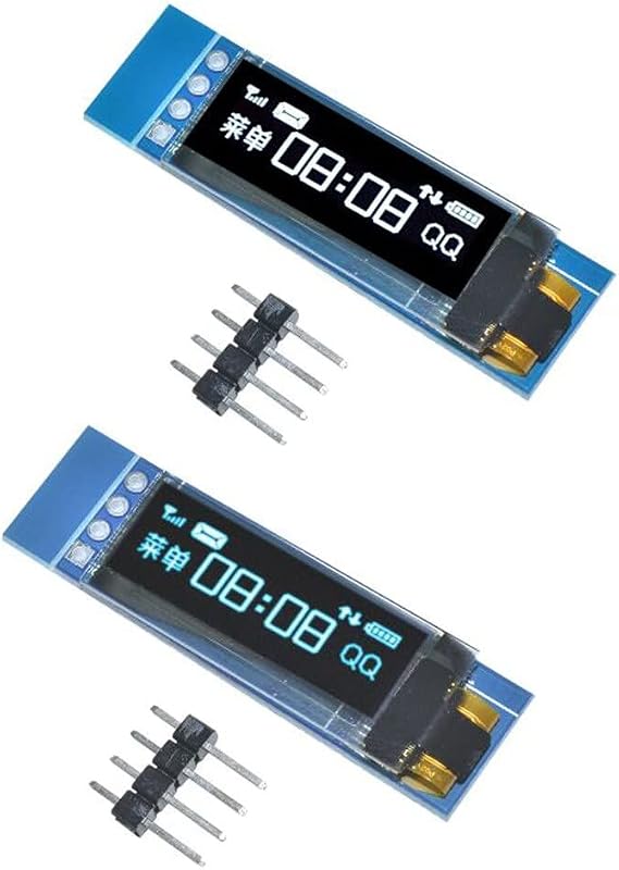 SANEC 0.91 ” inch I2C 128×32 OLED Ekran Mavi (Arduino Uyumlu)