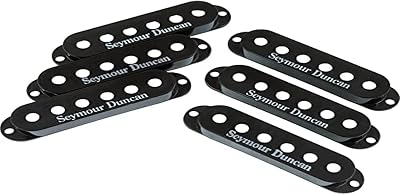 Seymour Duncan S-CoverS logo Black Cover