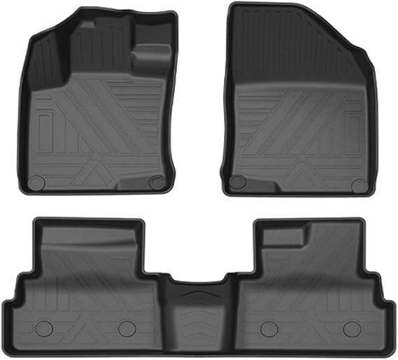 Floor Mats Compatible with Geely COOLRAY 2019-2024 All-Weather TPE Foot Mats Pad Tray Mat Interior Accessories