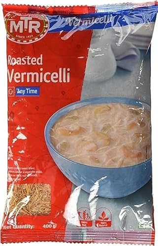 MTR Roasted Vermicelli 900g (Pack of 1) – Roasted to The Desired Taste – Suji Vermicelli – Tasty and Healthy