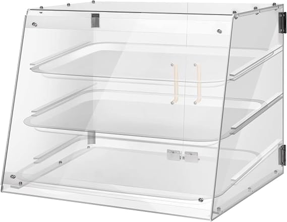 YBSVO 3-Tier Commercial Bakery Display Case
