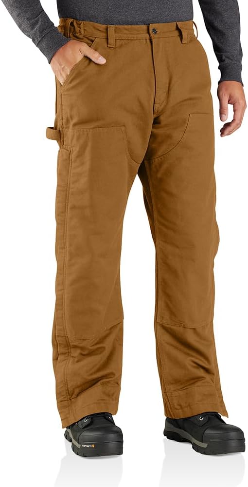 Carhartt Men's Loose Fit Washed Duck Insulated Pant