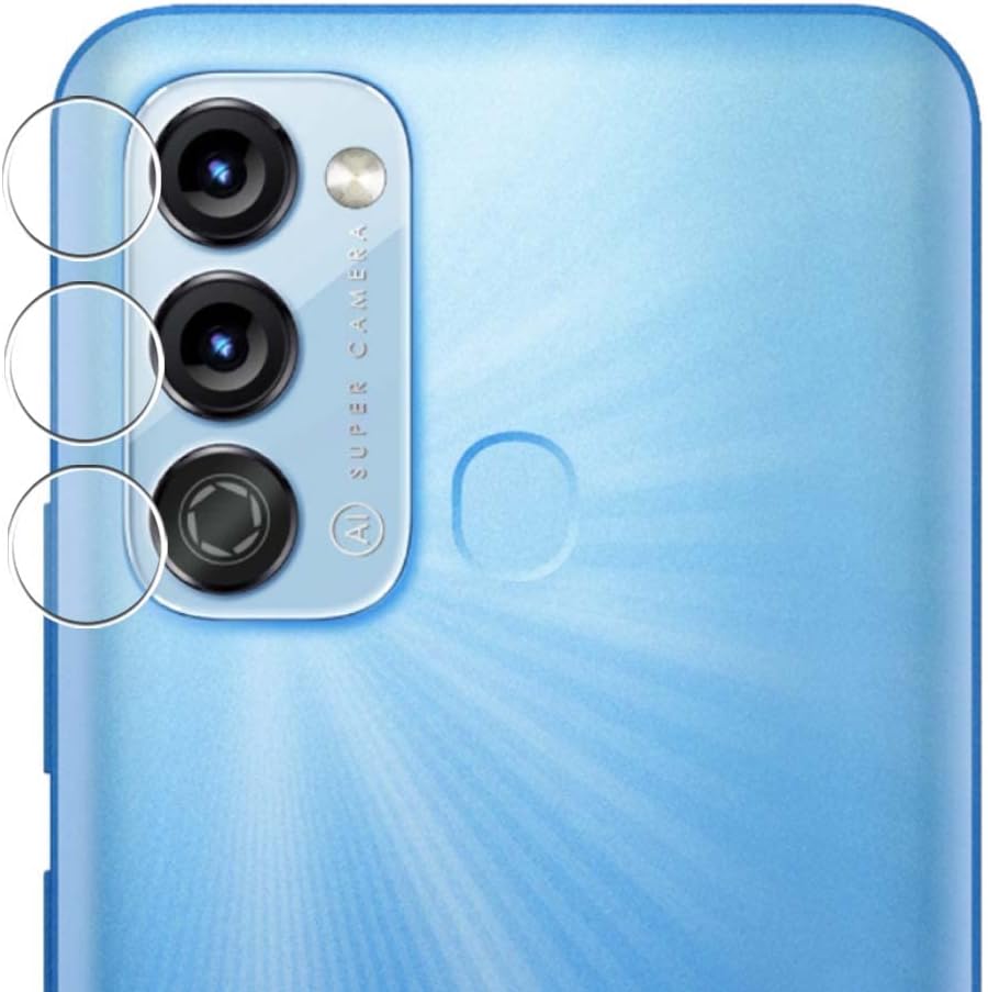 2 Pack Camera Lens Protector Film, compatible with itel Vision 3 TPU Camera Cover ( Not Tempered Glass/Not Front Screen Protectors )
