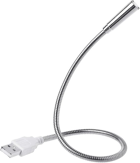 USB Flexible Light Gooseneck Led Glowing Lamp Laptop Computers Studying For Office Working Writing Reading Accessories Desk Lamps Office Adjustable Led
