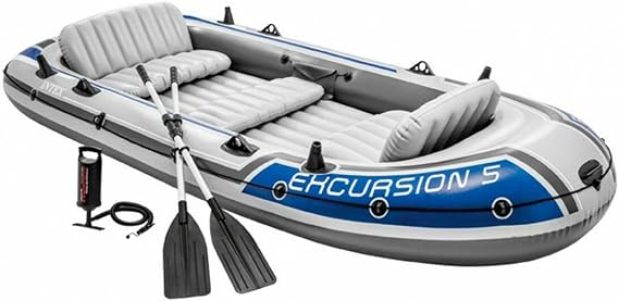 Intex Excursion 5 Person Boat Set