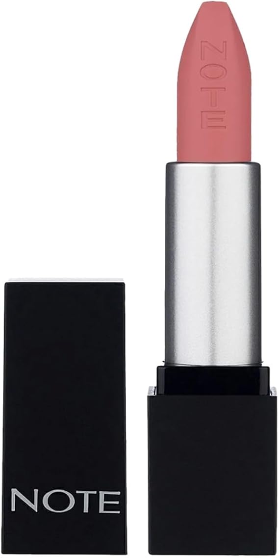 Note Cosmetics Mattever Lipstick 05 Rose Delights Yarı Mat Saten Bitişli Ruj, Pembe