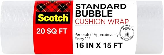 Scotch Cushion Wrap, 16 in x 15 ft., 1 Roll/Pack (7924)