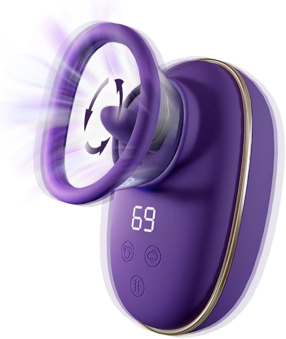 3-in-1 Women's Massager with 3 Vacuum, 9 Licking Modes VP56271