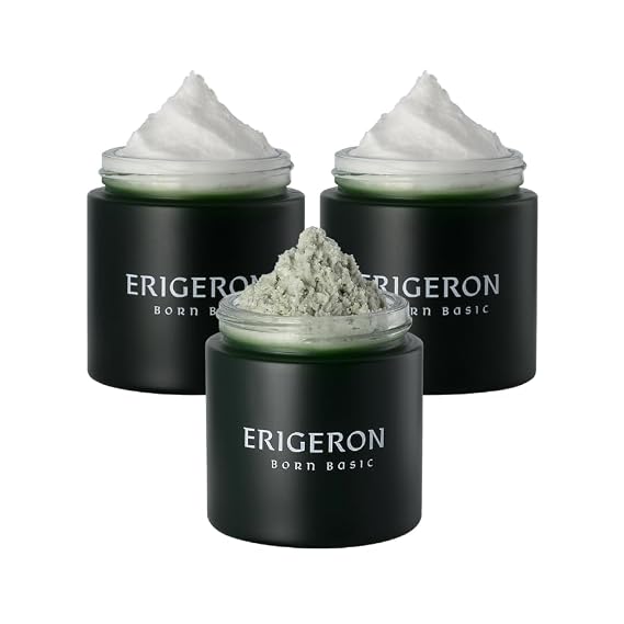 Facial Cleanser Trio Set | Face Mask, Greek Yogurt Cleanser, Soothing, Deep Pore Scrubber & Face Wash with Green Tea, Blackhead Remover, Korean Skin Care (3.38 fl.oz.)