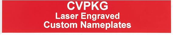 Nameplate for Pelican 1400 Case (Red)