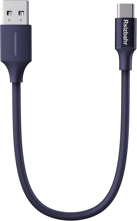 USB-A to C Bypass Bluetooth Headset CarPlay Cable for Motorcycle | 1.64Ft/Black,Enable CarPlay/Android Auto without Bluetooth Headset on Goldwing 2018-2024, 2-in-1 Design Support Charging
