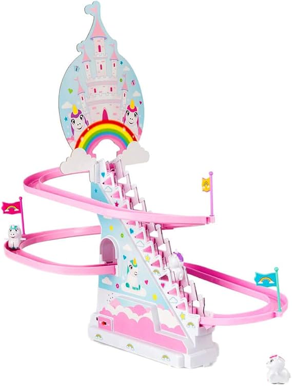 Tobar Unicorn Race Retro Game, Colorate