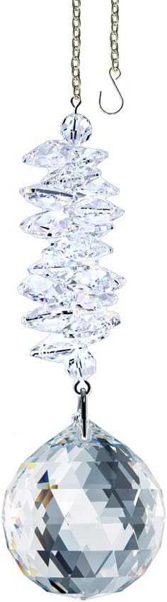Ornament 4.5 inch Window Sun Catcher Rainbow Maker All Made with Swarovski Austrian Crystals