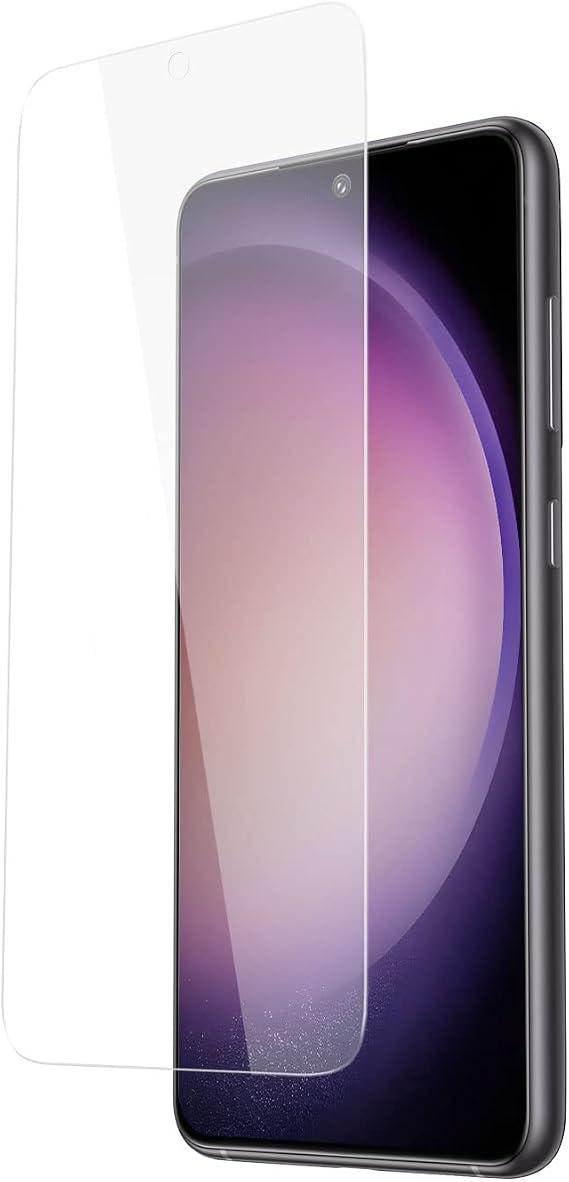 FLOLAB NanoArmour 3 for Samsung Galaxy S23 Screen Protector is the Best iPhone Tempered Glass that Reduces Glare - Durable, Smooth as Butter Matte Surface, and Easy to Install,