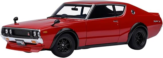 AUTOart 77468 1/18 Nissan Skyline 2000GT-R (KPGC110) Tuned Version Red Finished Product
