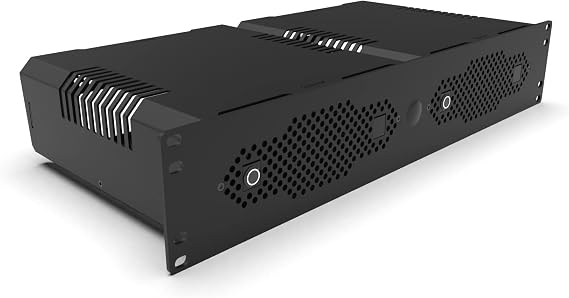 19 inch 2U Mini-ITX case for Dual Mini-ITX Short Depth
