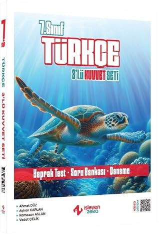 7. Sınıf Türkçe 3'lü Kuvvet Serisi Seti