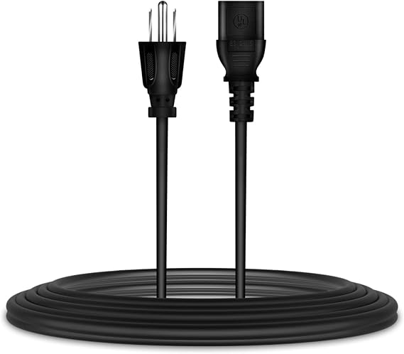6ft UL Power Cord Cable Plug Charger Adapter for Yamaha HS8S Powered Subwoofer