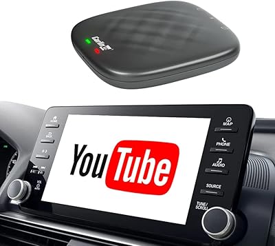 CarPlay Box - 3-in-1 Wireless CarPlay Android Auto Android System CarlinKit V3 Box Support NetflixYouTube4G Network4GB64GB only for CarPlay Cars with Wired Touch Display