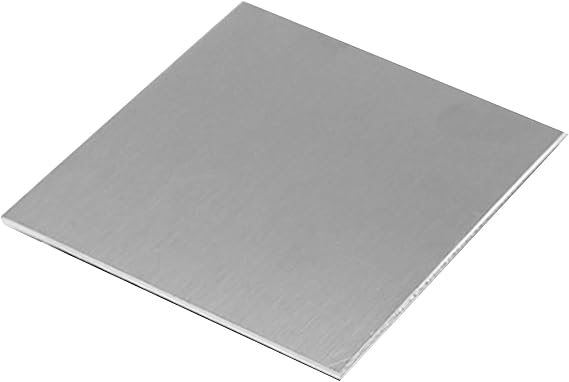 Pure Nickel Sheet Nickel Plate Nickel Strip Sheet Suitable for Industrial Manufacturing, 10cm X 10cm,Thickness:0.05mm