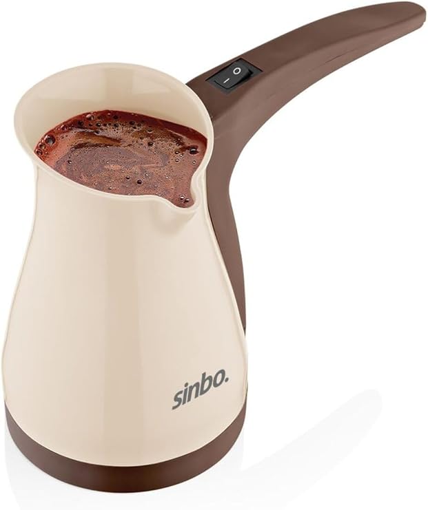 Sinbo SCM-2928 Greek Turkish Coffee Maker Machine Electric Coffee Pot Briki Ibrik Kettle