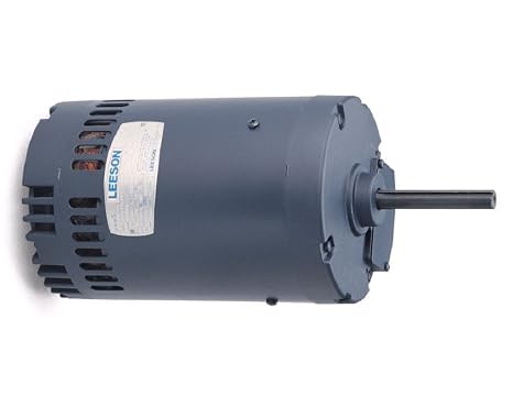 Leeson 111148.00 Condenser HVAC Motor, 3 Phase, 56Y Frame, Special Mounting, 1 1/2HP, 1200 RPM, 208-230/460V Voltage, 60Hz Fequency