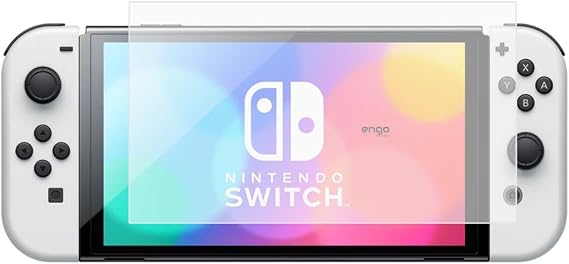 Engo Switch OLED 7 İnç İle Uyumlu Mat Ekran Koruyucu Oyun Konsolu