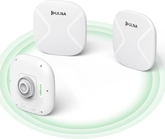 Wireless Bridge 3 Pack, ULNA CPE802T Point to Point/Multipoint WiFi Bridge | WiFi5 Gigabit Internet Bridge, 2.4G & 5.8G Band, Outdoor 5KM Long Range, Extend Internet to Shop Barn Farm