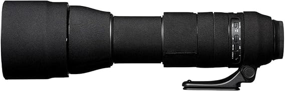 easyCover Lens Protection Camouflage Cover Neoprene Cover for Tamron 150-600mm f/5-6.3 Di VC USD G2 Lens, Black