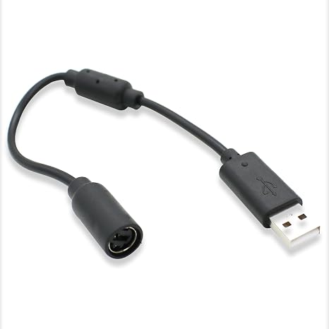 USB Breakaway Cable Replacement for Logitech G920 G923 G27 G29, Ferrari 458 Spider Racing Wheel Driving Force, Xbox USB Plug Fast Data Transmission, Silver