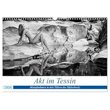 Nude in Ticino, US-Version (Wall Calendar 2026 DIN A3 Landscape), CALVENDO 12 Month Wall Calendar