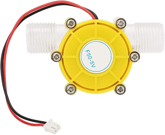 Micro-Hydro Generator, F50 Micro-Hydro DC Water Flow Pump Turbine Hydroelectric Power Energy Generator 5V/12V/80V Low Noise(12V)