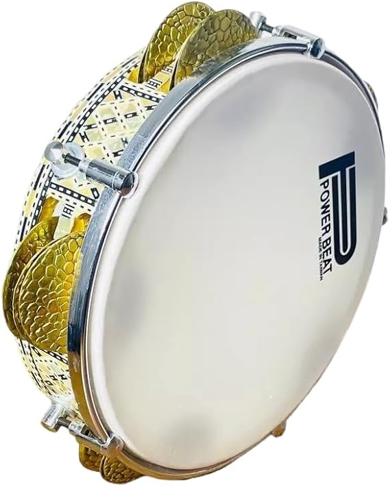 Pro Riq, Tambourine Mosaic Drum darbuka inlaid mother of pearl By FAMA