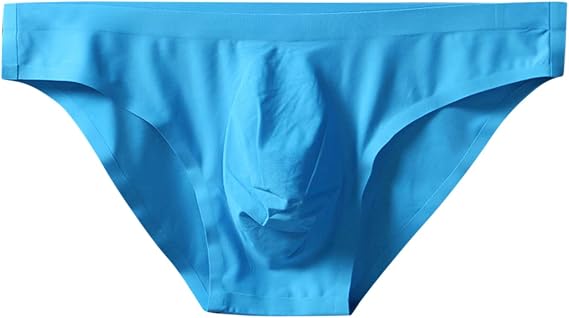 Mens Hipster Panties Elephant Trunk Briefs,Thin Breathable Stretch Fabric Seamless Separated Pouch Convertible Boxerss