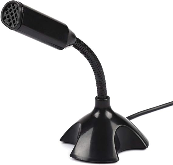 USB Computer Microphone, Plug &Play Desktop Condenser PC Laptop Mic, Compatible with Windows/Mac, Ideal for for Recording, Gaming, Singing, YouTube