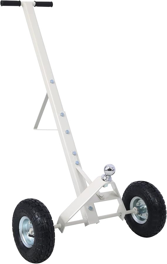 Trailer Dolly with 600 lb Capacity, 10" Pneumatic Tires & 1-7/8" Hitch