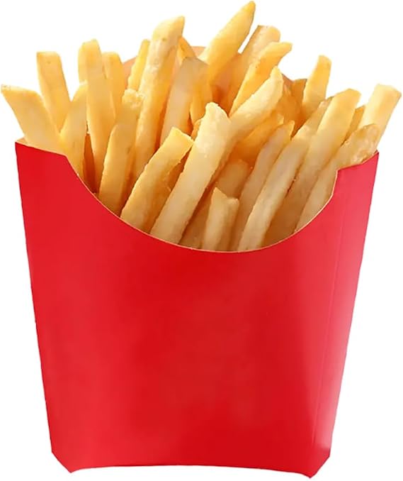 20Pcs Fake French Fries Artificial Food French Fries ToolsLifelike for Home Kitchen Party Tricky Decoration Table Display Supermarket Photography