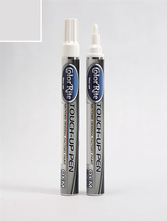 Pen for Land-Rover Range Rover Automotive Touch-up Paint - Indus Silver Metallic Clearcoat 863 - Color+Clearcoat Package