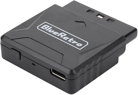 Retro Controller Adapter for PS2/PS1 PS One, Wireless Controller Adapter Compatible with PS5/PS4/PS3, Series X/S, Switch Pro Bluetooth Controllers